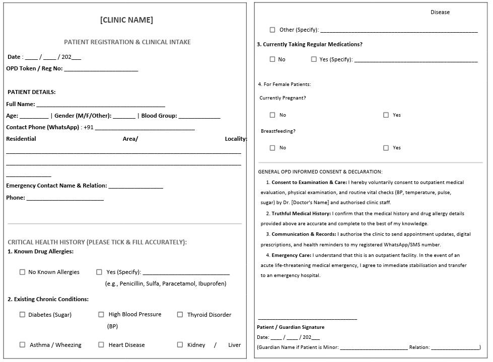 Prepare Your Patient Documentation